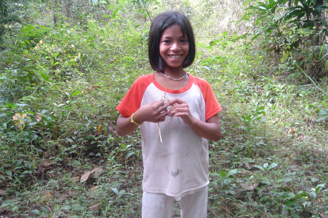 Crysle, our jungle guide.