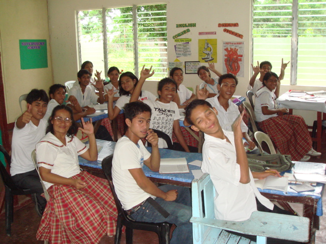 Class in progress in new classroom