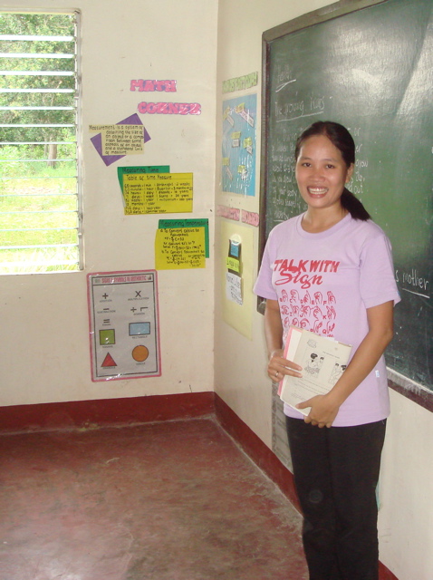 RJ , one of Sarah’s special education teachers