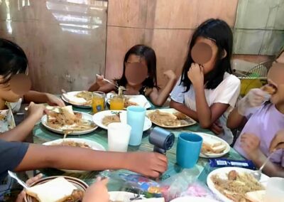 Feeding Hope Amid the Storm: Rose CGI and Philippine Red Cross Continue Feeding Program in Barangay Manocmanoc