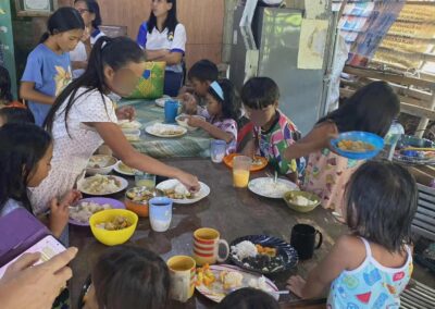 After the Storm, Hope Shines Brighter: Rose CGI’s Weight of Life Feeding Program in Barangay Manocmanoc