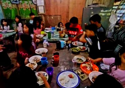 Feeding Hope Amid the Storm: Rose CGI and Philippine Red Cross Continue Feeding Program in Barangay Manocmanoc