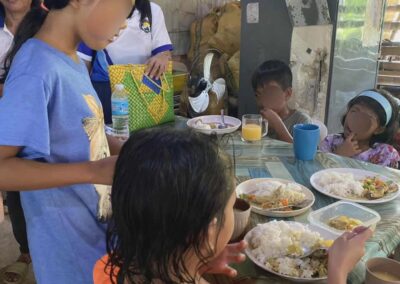 After the Storm, Hope Shines Brighter: Rose CGI’s Weight of Life Feeding Program in Barangay Manocmanoc