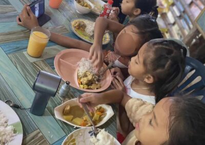 After the Storm, Hope Shines Brighter: Rose CGI’s Weight of Life Feeding Program in Barangay Manocmanoc
