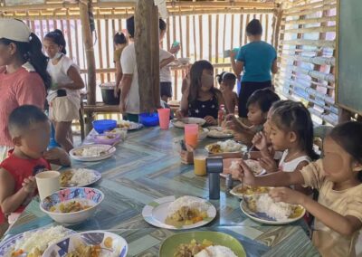 After the Storm, Hope Shines Brighter: Rose CGI’s Weight of Life Feeding Program in Barangay Manocmanoc
