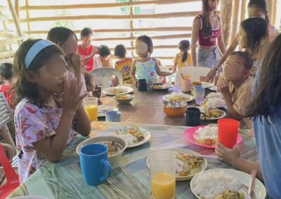 After the Storm, Hope Shines Brighter: Rose CGI’s Weight of Life Feeding Program in Barangay Manocmanoc