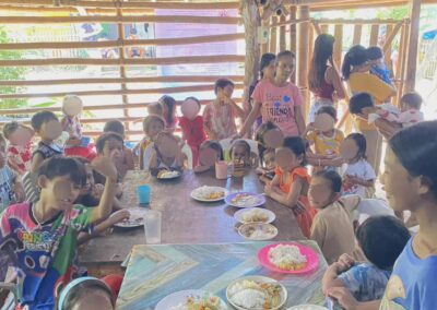 After the Storm, Hope Shines Brighter: Rose CGI’s Weight of Life Feeding Program in Barangay Manocmanoc