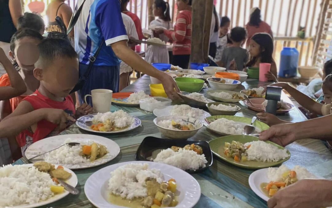 After the Storm, Hope Shines Brighter: Rose CGI’s Weight of Life Feeding Program in Barangay Manocmanoc