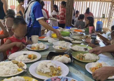 After the Storm, Hope Shines Brighter: Rose CGI’s Weight of Life Feeding Program in Barangay Manocmanoc