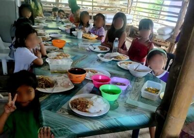 What Keeps the Weight of Life Program Alive Rose CGI’s Community Feeding Efforts in Barangay Manocmanoc