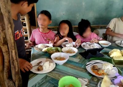 What Keeps the Weight of Life Program Alive Rose CGI’s Community Feeding Efforts in Barangay Manocmanoc