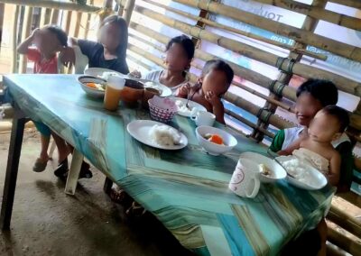 Nourishing Hope and Joy Rose CGI’s Feeding Program for Children in Barangay Manocmanoc