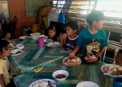 Nourishing Hope and Joy Rose CGI’s Feeding Program for Children in Barangay Manocmanoc