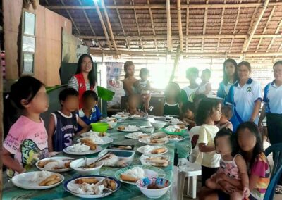 Nourishing Hope and Joy Rose CGI’s Feeding Program for Children in Barangay Manocmanoc