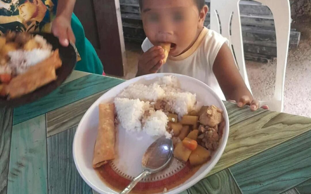 Nourishing Hope and Joy: Rose CGI’s Feeding Program for Children in Barangay Manocmanoc