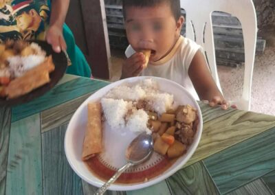Nourishing Hope and Joy Rose CGI’s Feeding Program for Children in Barangay Manocmanoc