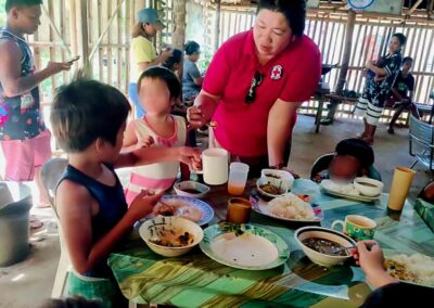 Nourishing Hope and Joy Rose CGI’s Feeding Program for Children in Barangay Manocmanoc